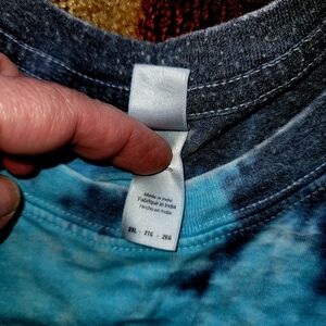 Graphic Tee Tye Dye 2XL